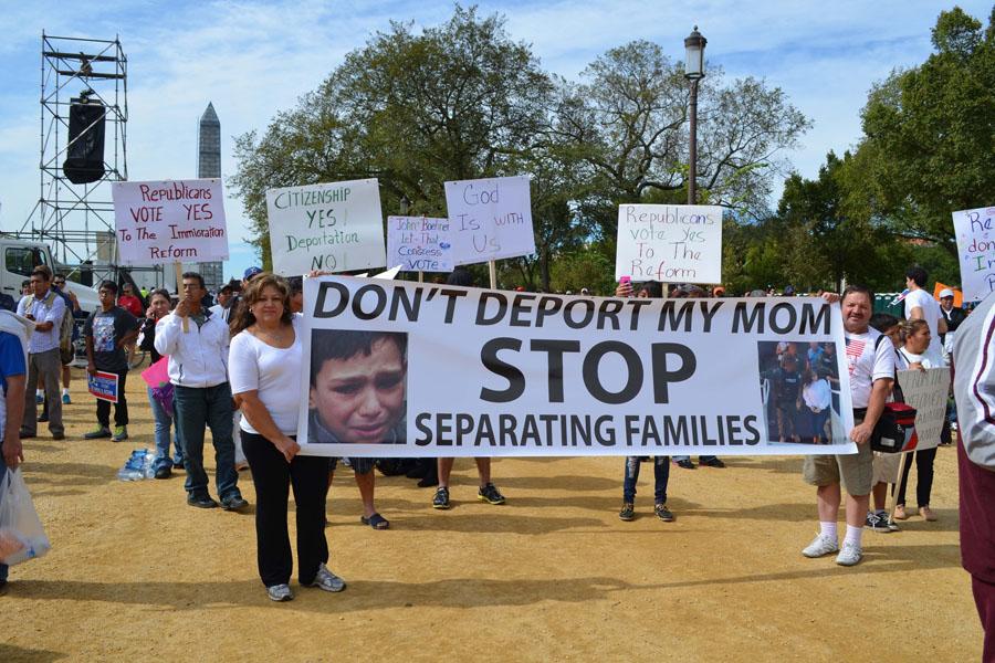 Immigration rally in D.C.
