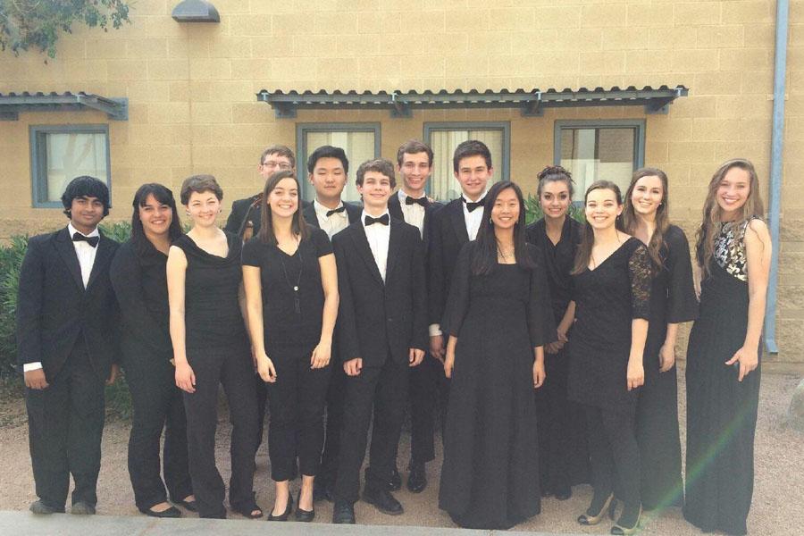 Band, choir, and orchestra students participate in Southwest Regionals