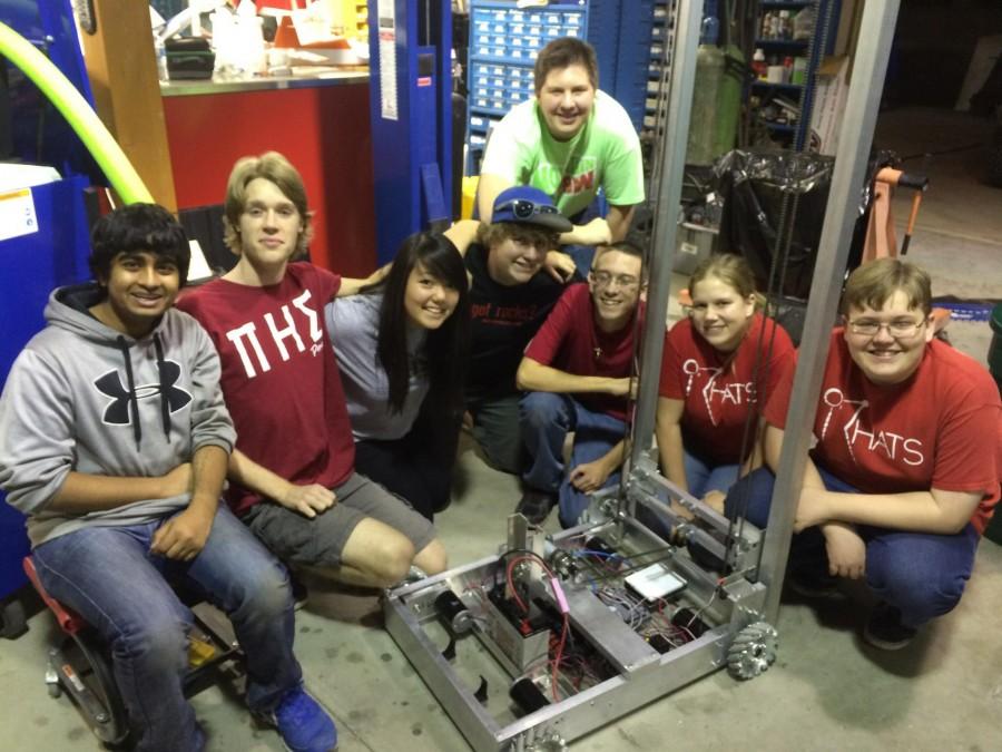 Robotics team prepares for March competition