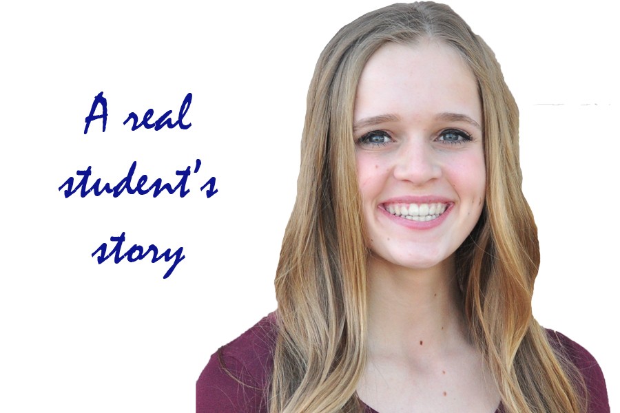 A student’s battle with herself:
