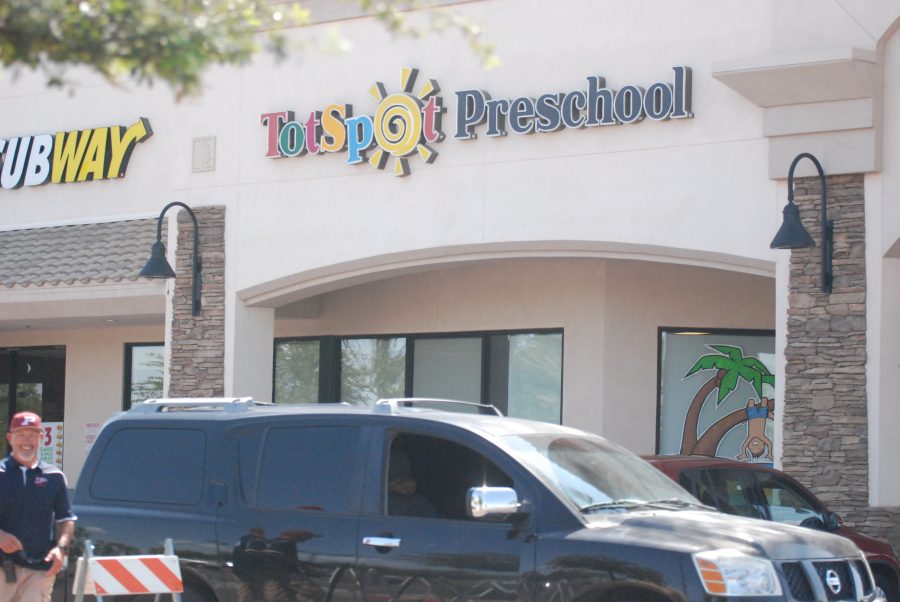 TotSpot Preschool now has increased security due to risk student drivers pose.