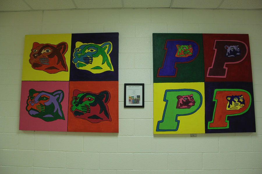 Pop-Art Puma canvases