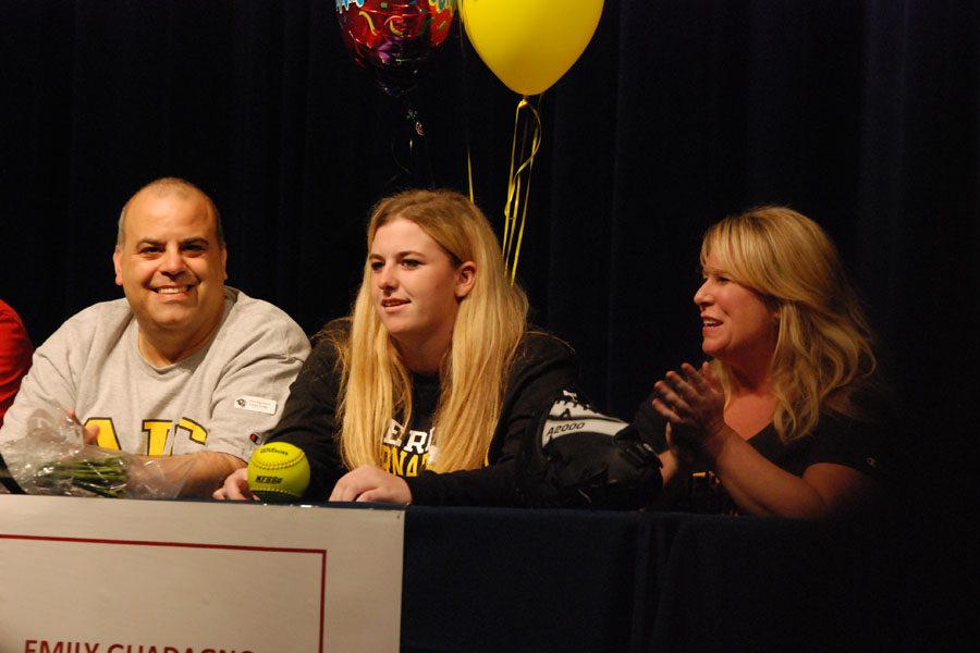 Emily Guadagno signs to AIC for softball