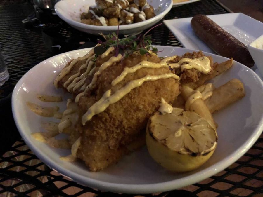 The fish and chips at the Perch in downtown Chandler is a hit.