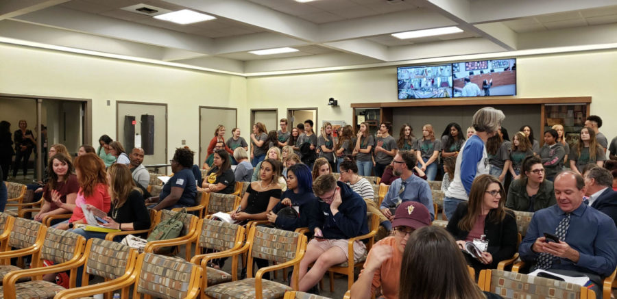 Large crowd attends CUSD governing board meeting to discuss Deep Equity