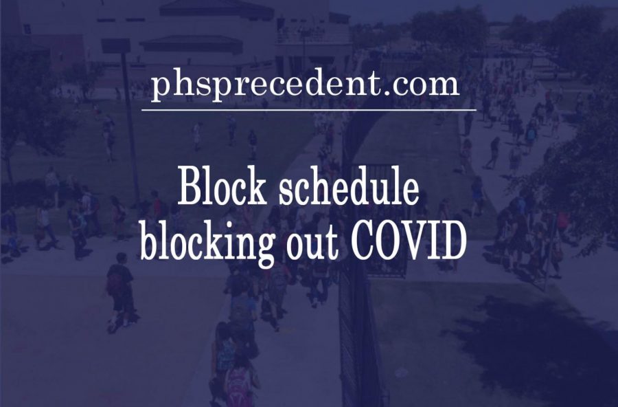 Block schedule blocking out COVID