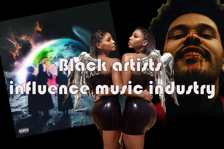 There are many celebrated black artists who have hit the top charts in music. Some of these artists include: the Weeknd, Lil Uzi Vert, and Chloe x Halle.