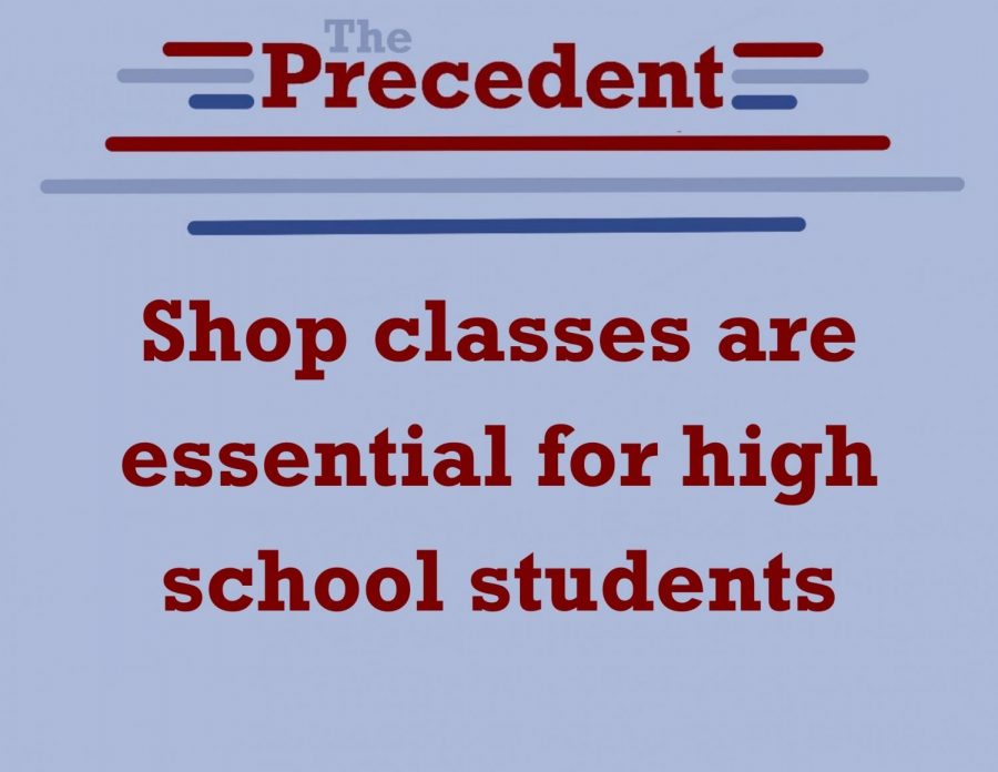 Shop classes are essential for high school students