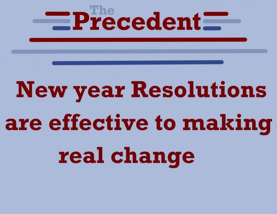 New Year Resolutions are effective to making real change