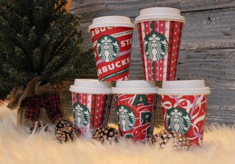 Starbucks rolled out four  new designs for their signature red holiday cups this season.