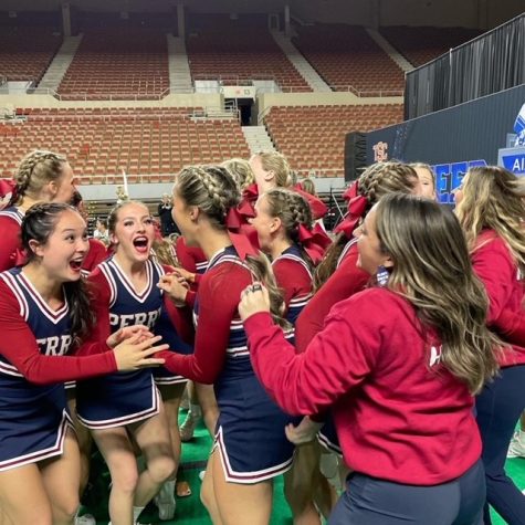 Varsity wins Game Day State Championship  for the first time in school history. The rest of the cheer groups (show cheer and stunt) will compete at their respective state competitions in March.