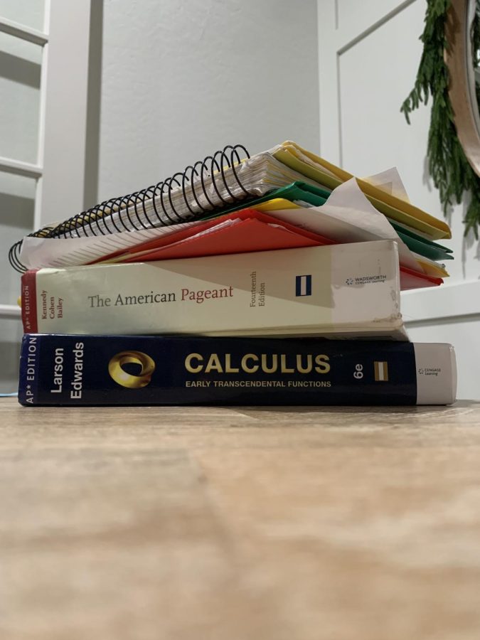Study materials that a students study group could use to better prepare for finals. As the tip from Myers points out, this type of studying can be very effective.